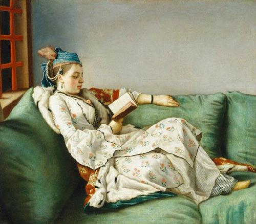 Jean-Etienne Liotard Portrait of Marie Adelaide de France en robe turque